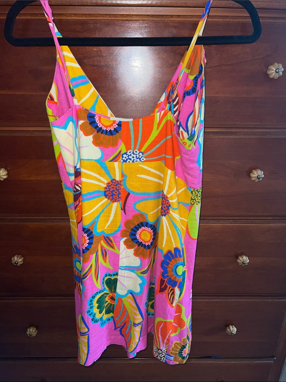 FARM Rio Pink Full Garden Mini Dress - Picture 8 of 12